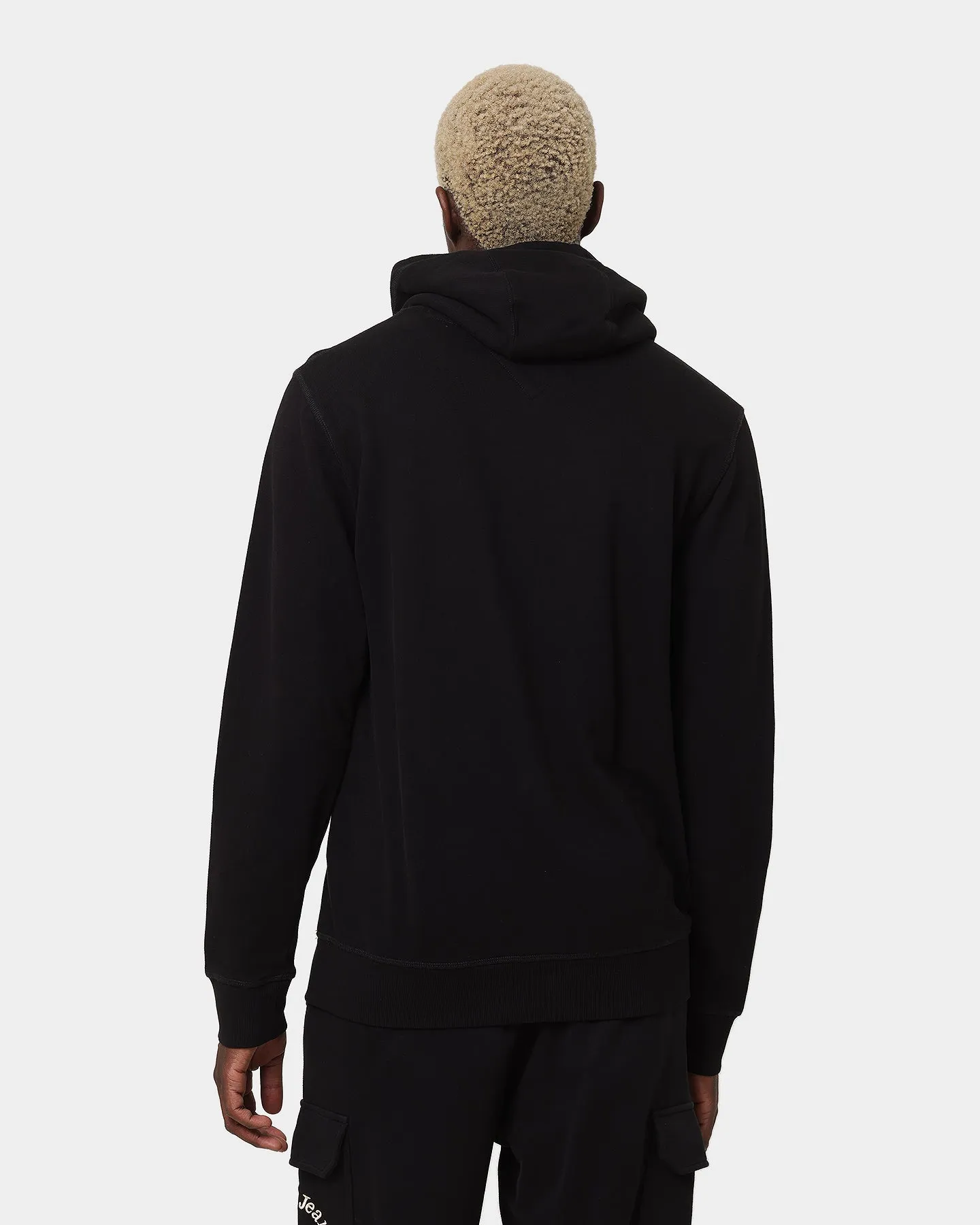 Weatherproof Zipper Tommy Jeans TJM Timeless Circle Hoodie Black