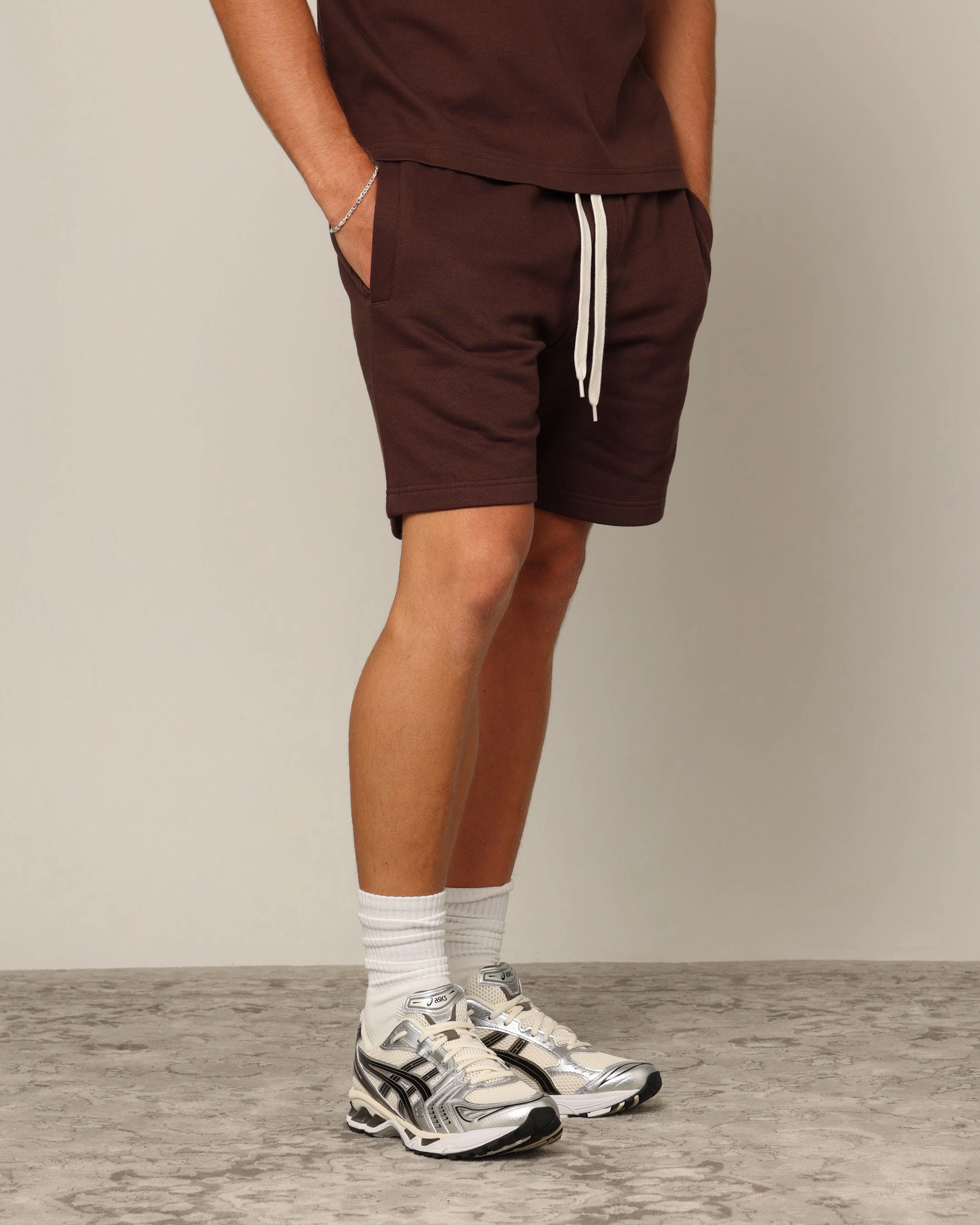 Classic Shorts printed shorts Carr?? Blanc Classic Sweat Shorts Brown