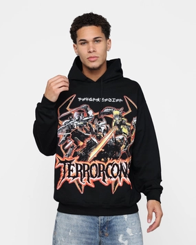 Goat Crew X Transformers Terrorcons Hoodie Black Agree Floss