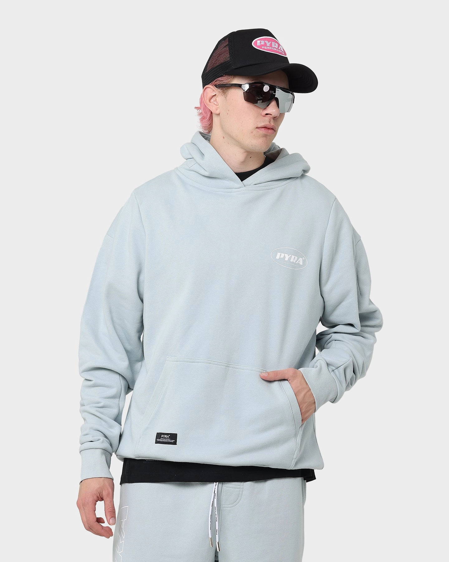 PYRA Verism Hoodie Mist everyday staple