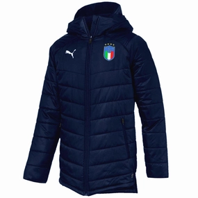 Italy soccer padded training bench jacket 2018/20 - Puma Practical