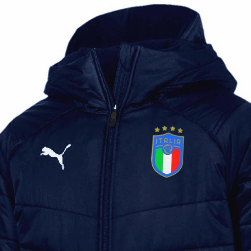 comfort venue Italy soccer padded training bench jacket 2018/20 - Puma