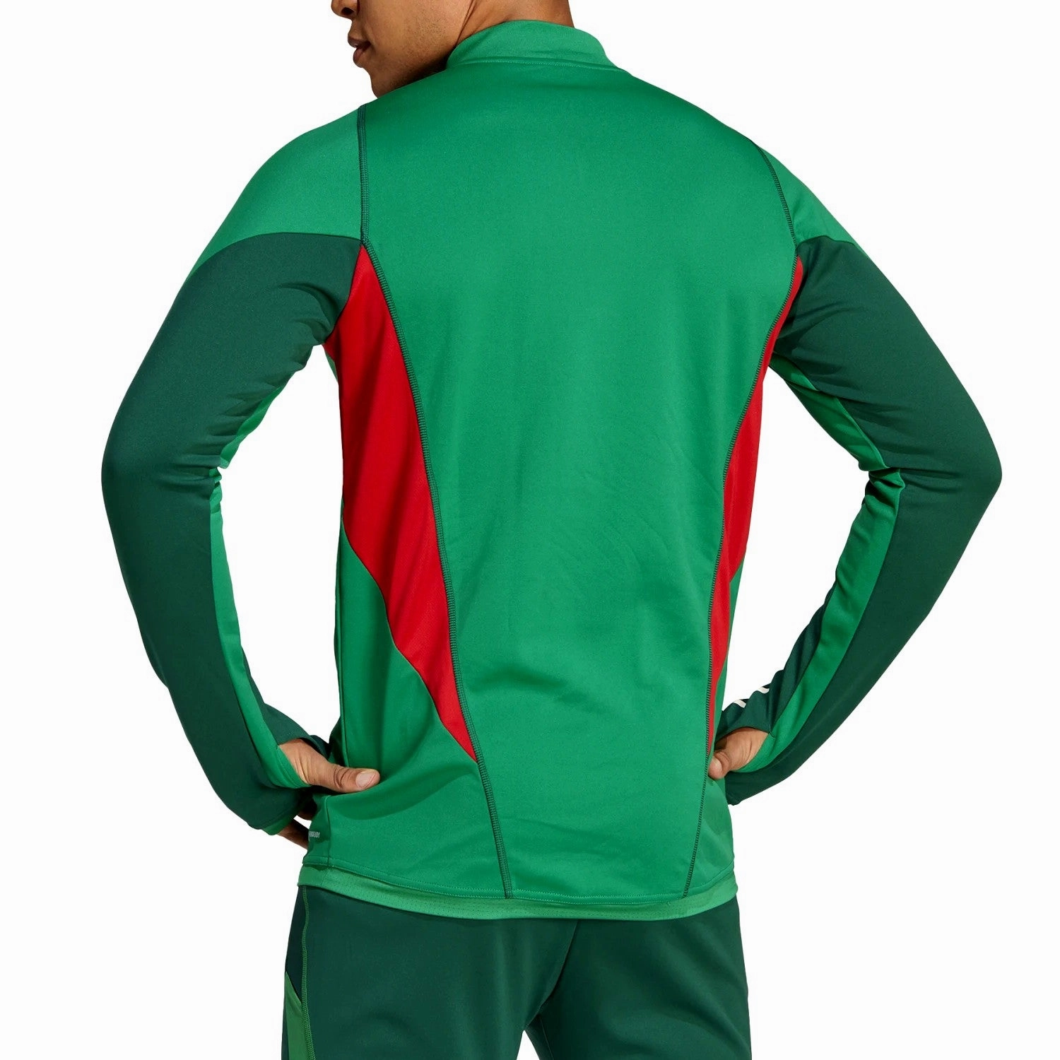 OdorResistant Treatment Non Slip Inner Layer Mexico Soccer training technical tracksuit 2022/23 - Adidas