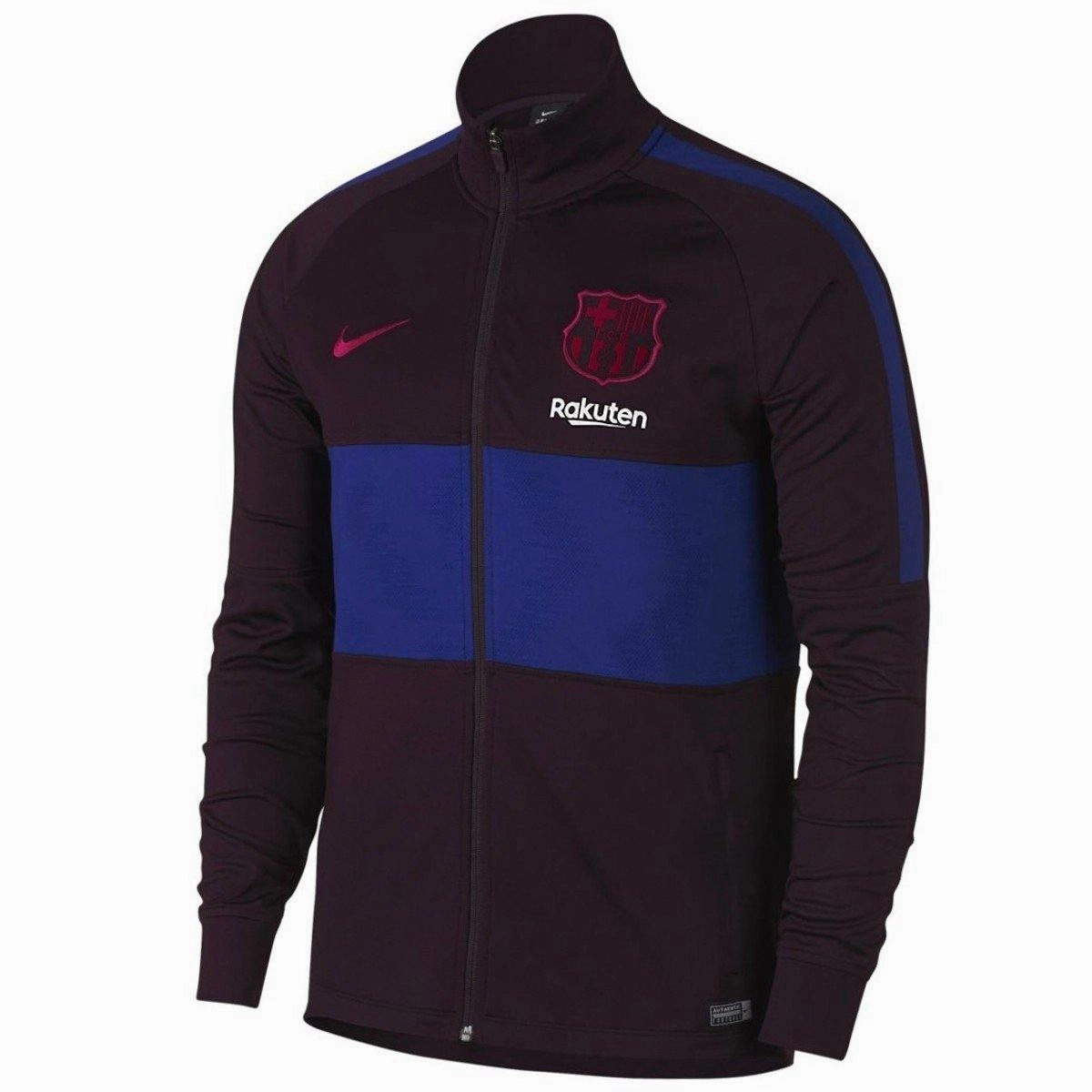 FC Barcelona training presentation Soccer tracksuit 2019/2020 - Nike Festival clothing Zippered Pockets