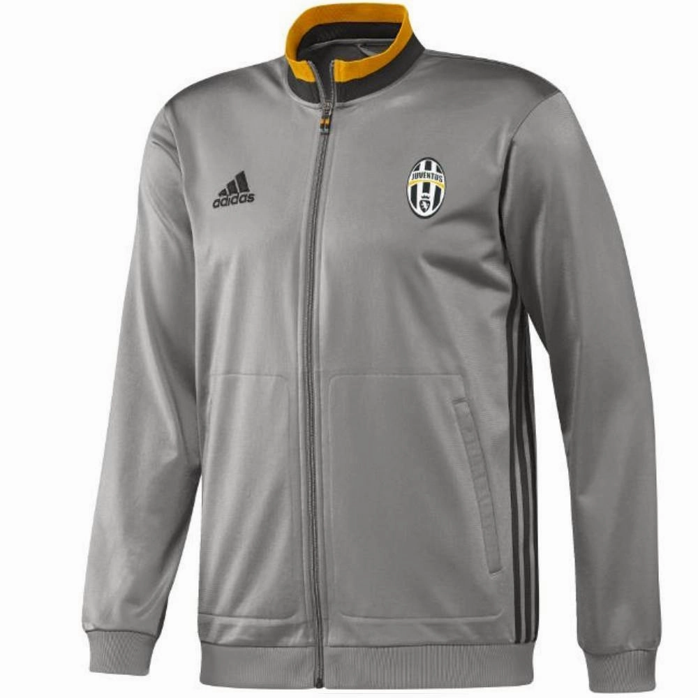 Juventus Grey Training Soccer Tracksuit 2016/17 - Adidas paint
