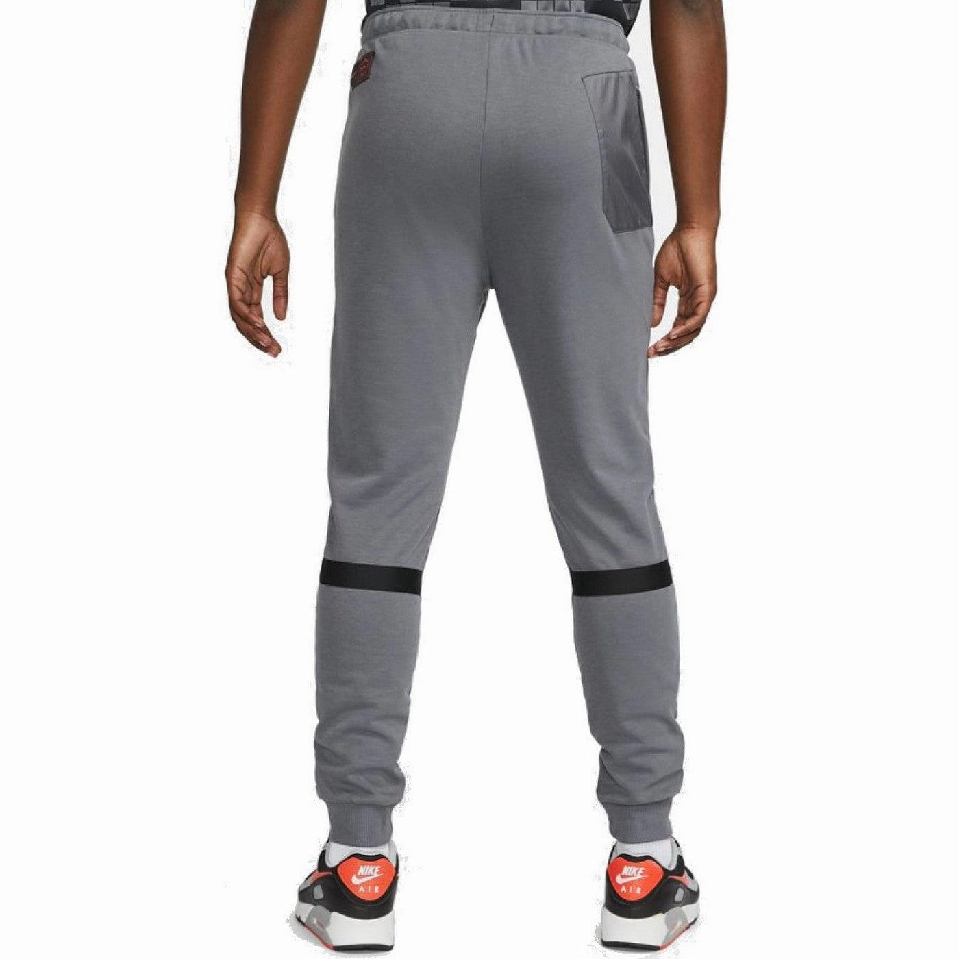 QuickDryMaterial Paris Saint Germain grey Casual travel tracksuit 2022 - Nike