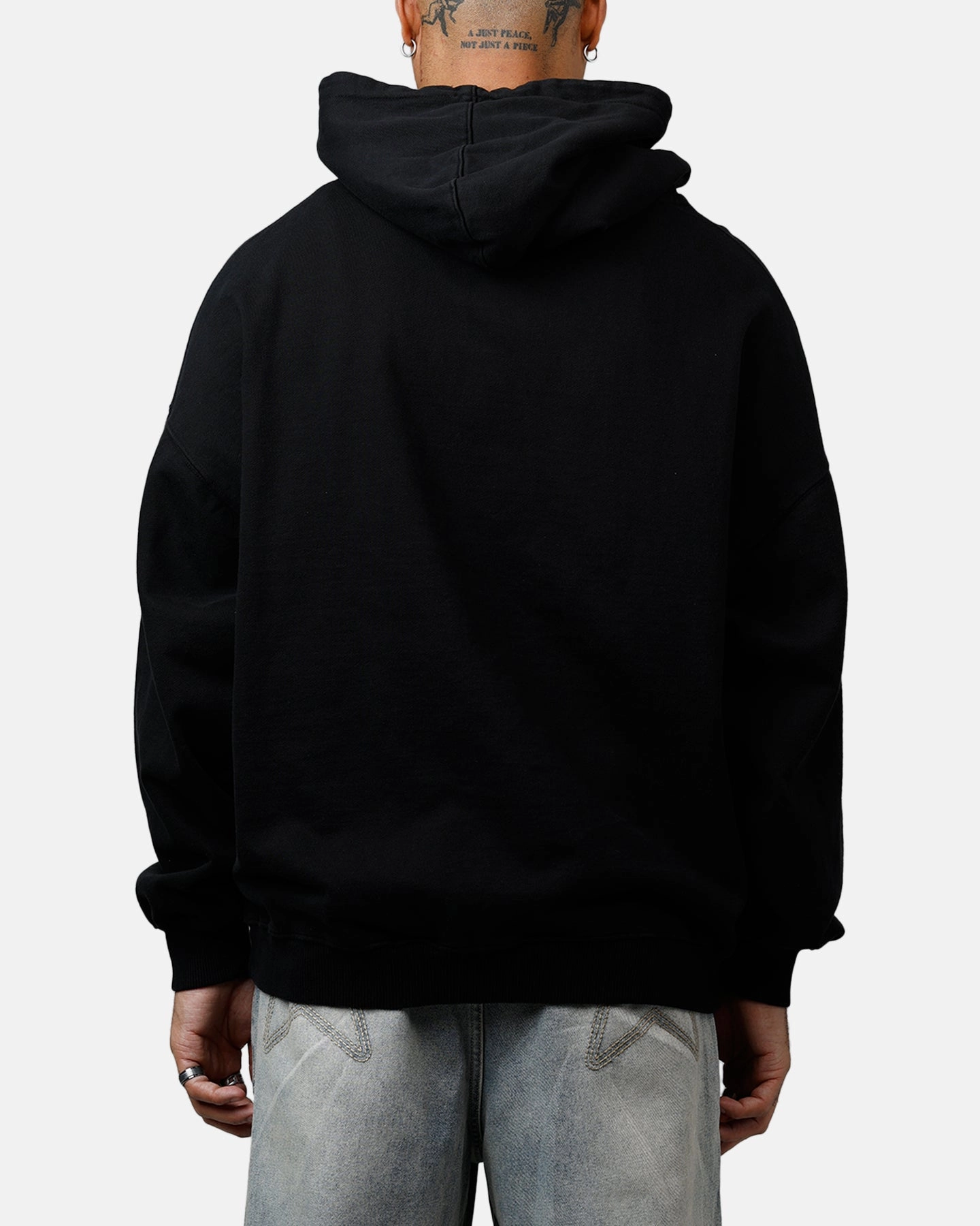 Mirror Carre Link Hoodie Black