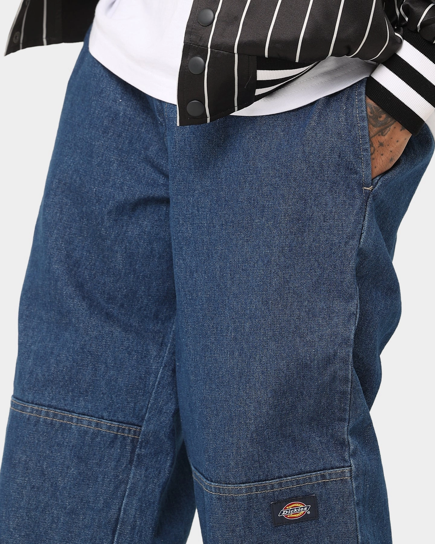 Outdoor Essentials Easy Movement Dickies 82-283AU Denim Jeans Stone Washed In