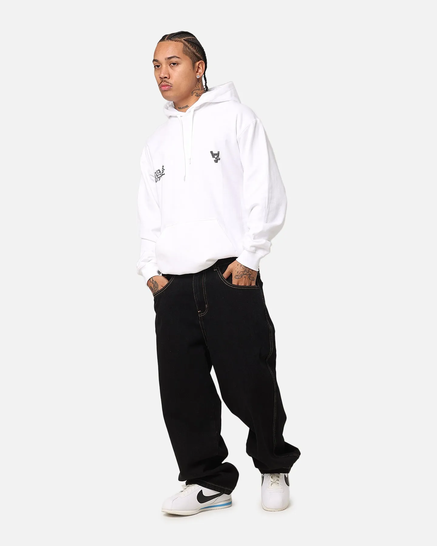 Motion Friendly autumn season The Anti Order Oni Hoodie White