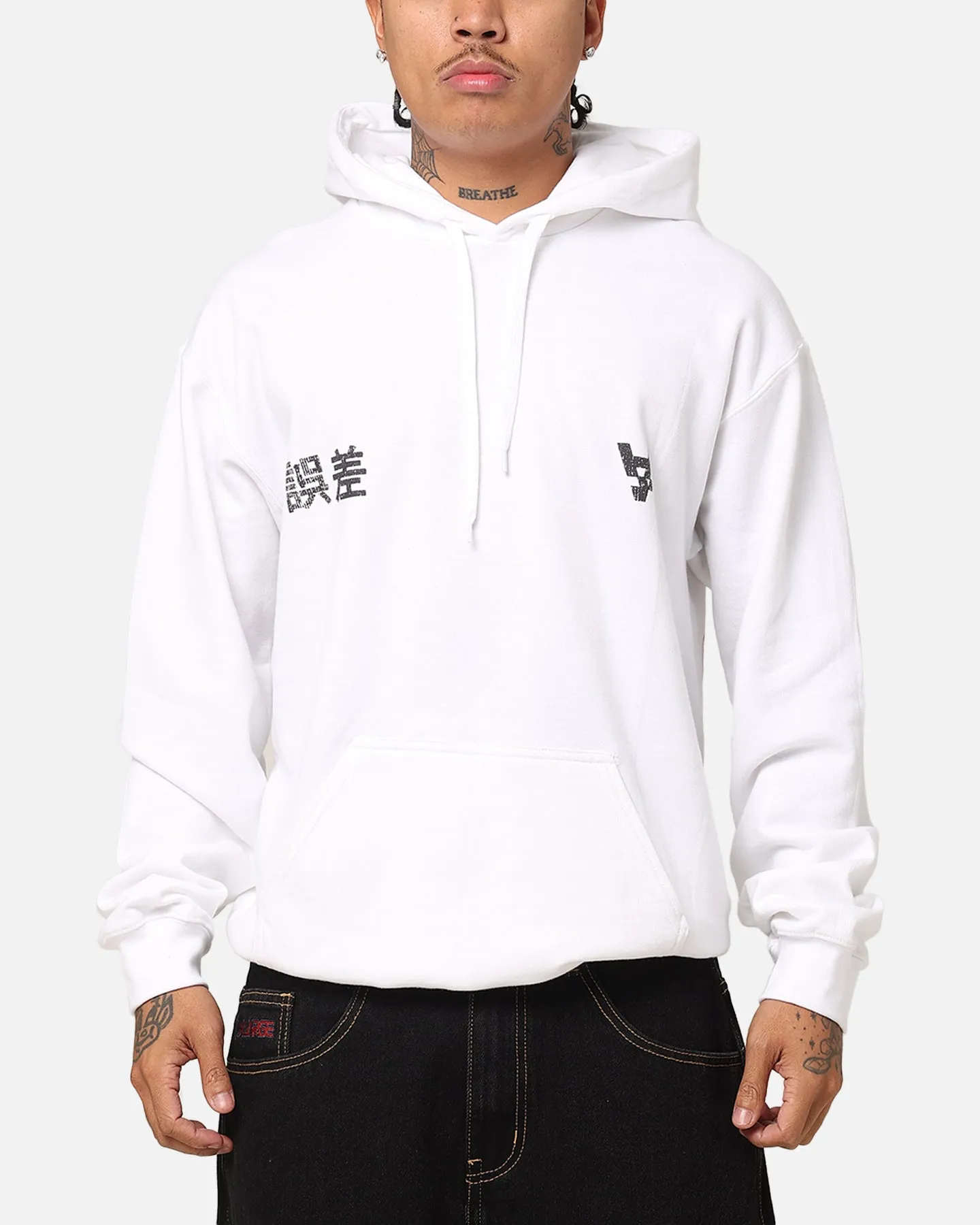Regular Fit The Anti Order Oni Hoodie White