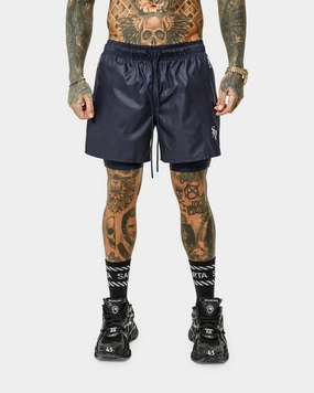 Clean Fabric Saint Morta Icarus Athletic Shorts Navy