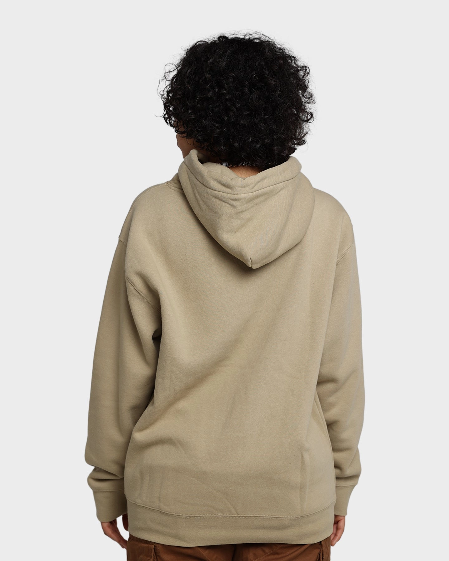 HUF Righteous Pullover Hoodie Tan Calendar Polyester