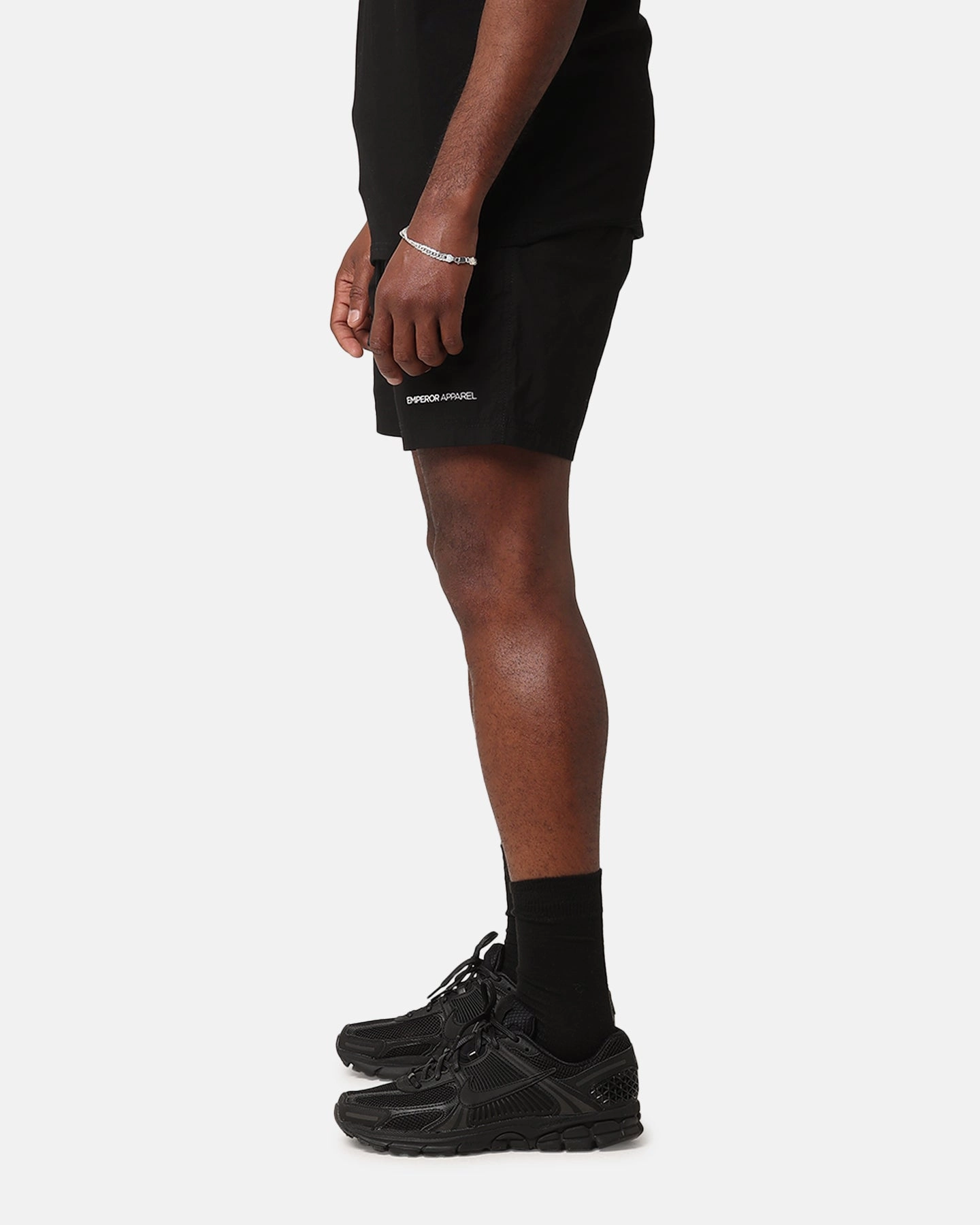 Emperor Apparel Everyday Shorts Black Outdoor Style Warm Day Outfit