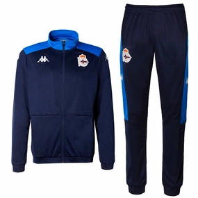 Deportivo La Coruna training Soccer tracksuit 2021/22 - Kappa Skiing