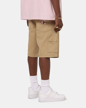 Carre Carpenter Jorts Stone Anti Chafe Seamless Vacation Outfit