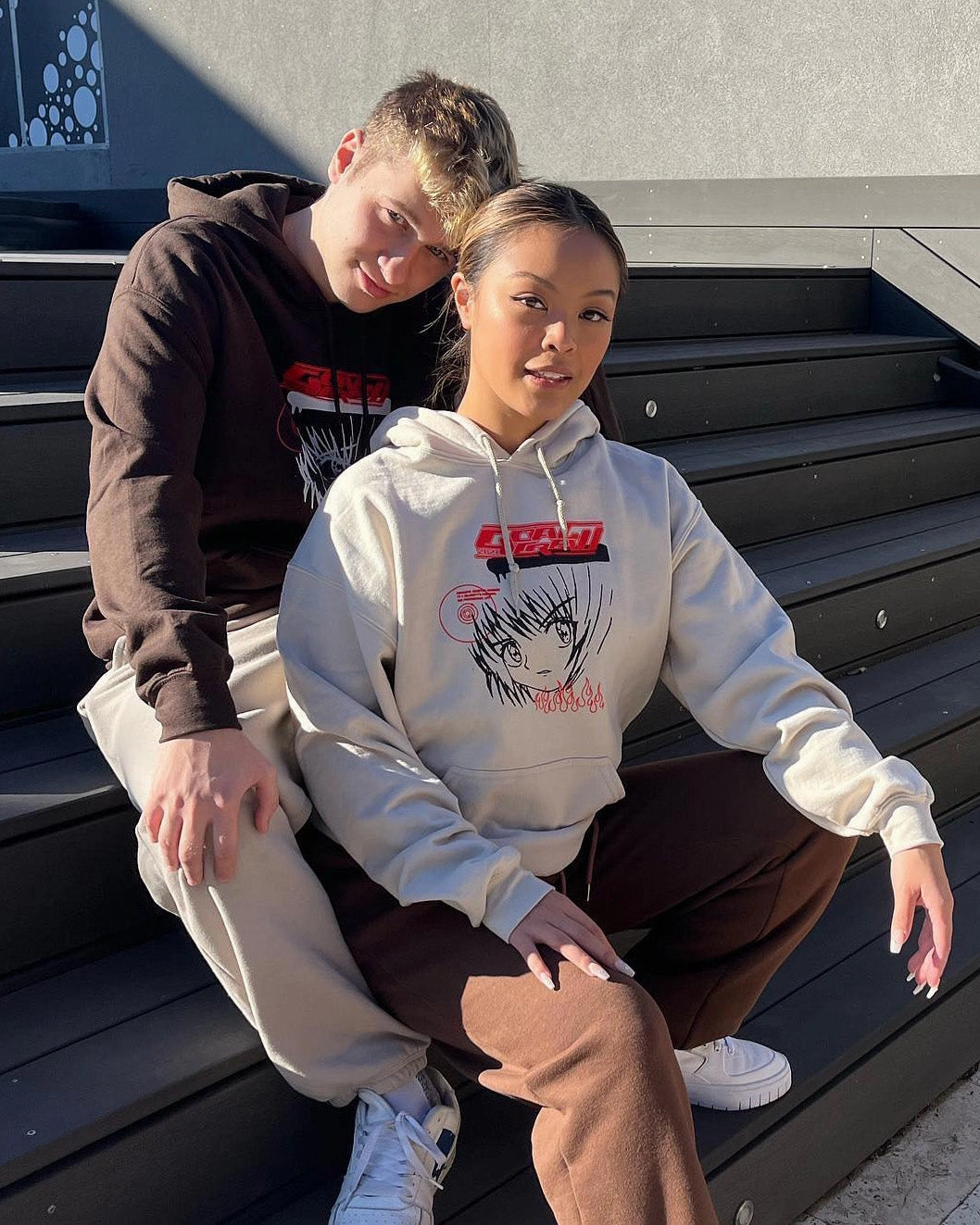 Windproof Wear Goat Crew Sapporo Hoodie Sand