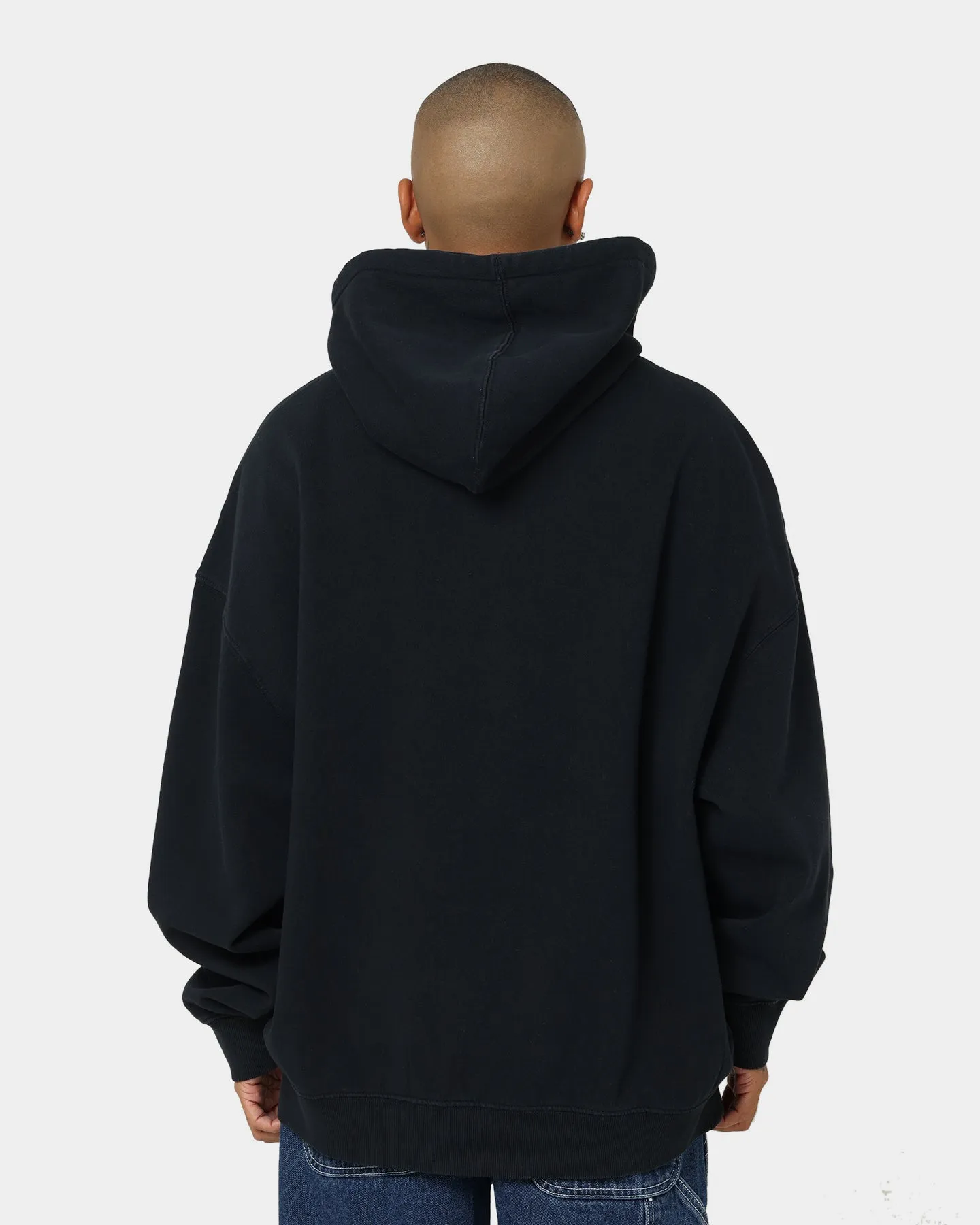 Abrasion Resistant Panels AntiStatic Lining Mitchell & Ness Chicago Bulls Point Guard Hoodie Faded Black