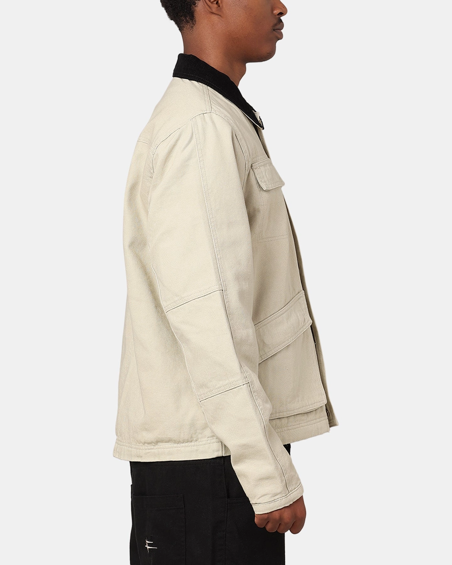 X-Large Washed Shop Jacket Bone Adjustable Hem System