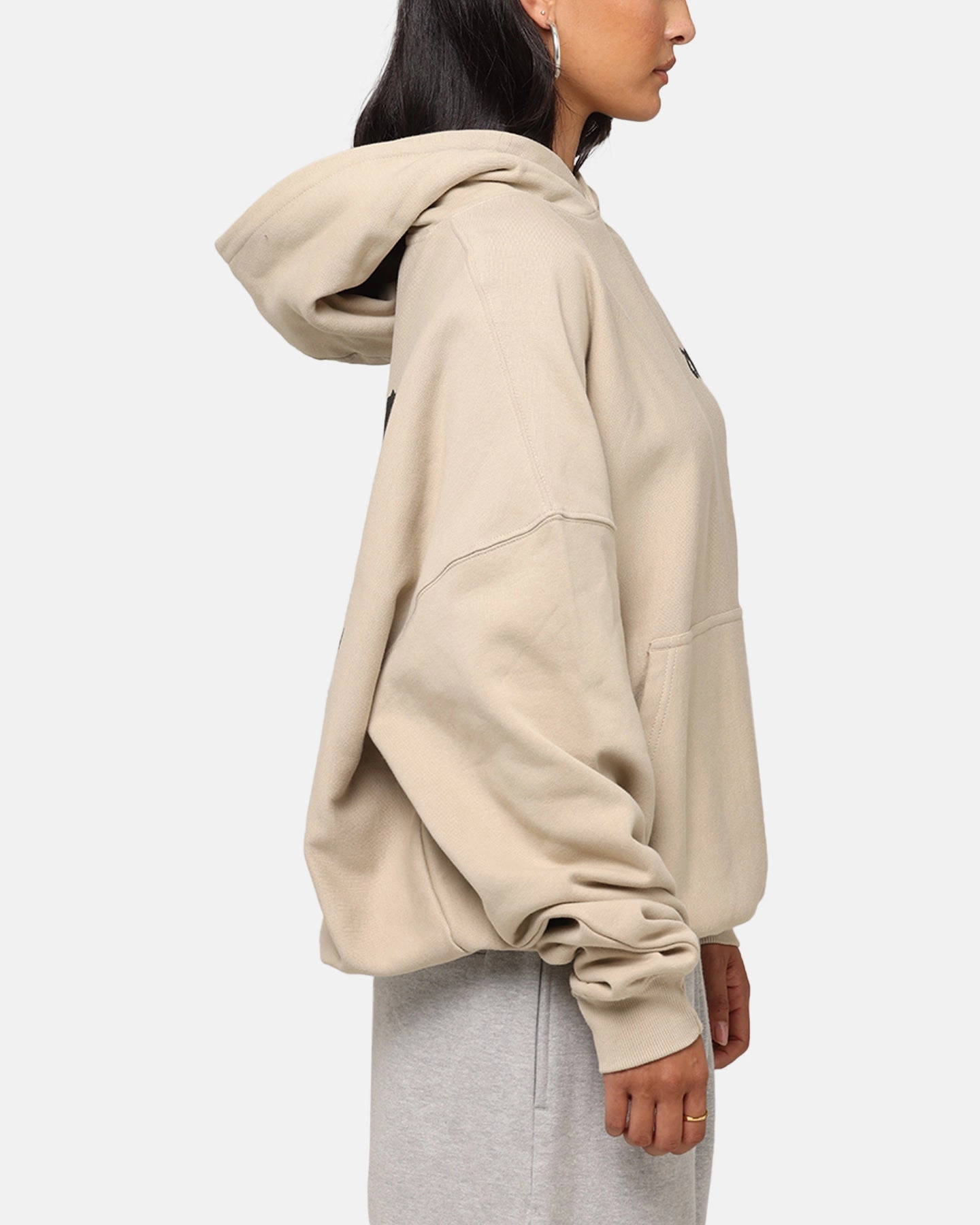Carre Passport Hoodie Stone Express