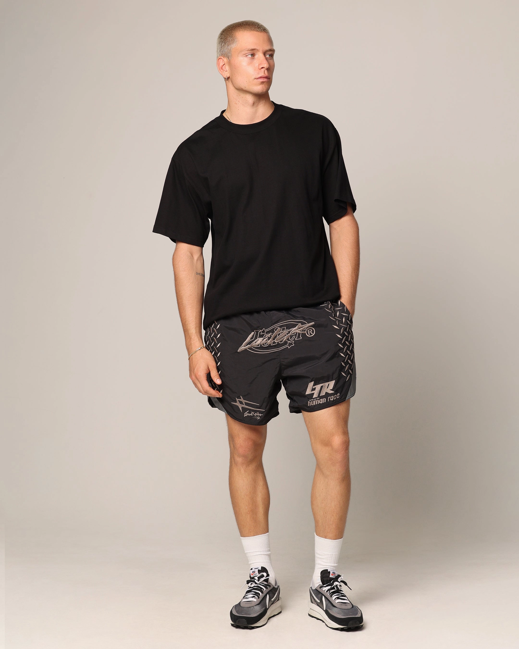 mix and match Loiter Instinct Walk Shorts Black