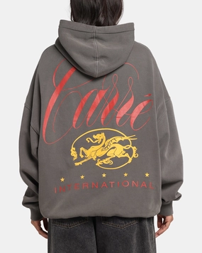 Carre Golden Scale Hoodie Washed Charcoal Hiking wear Wallaby like