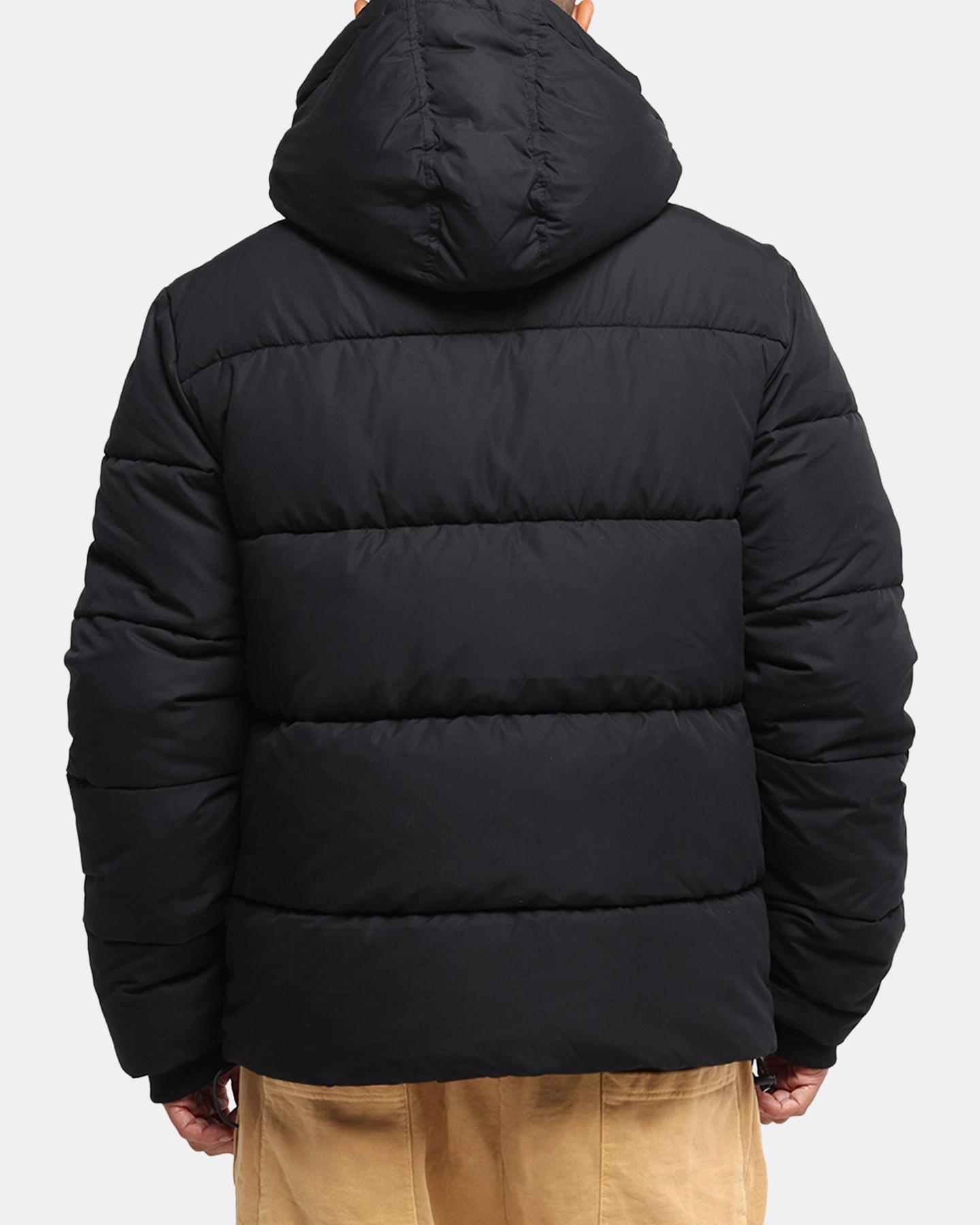 Action Fashionable Style Champion Rochester Puffer Jacket Black/Gold