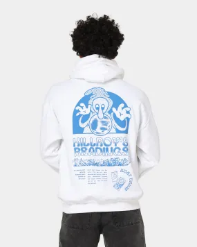 Goat Crew Kilroy Hoodie White Hidden pockets high-end