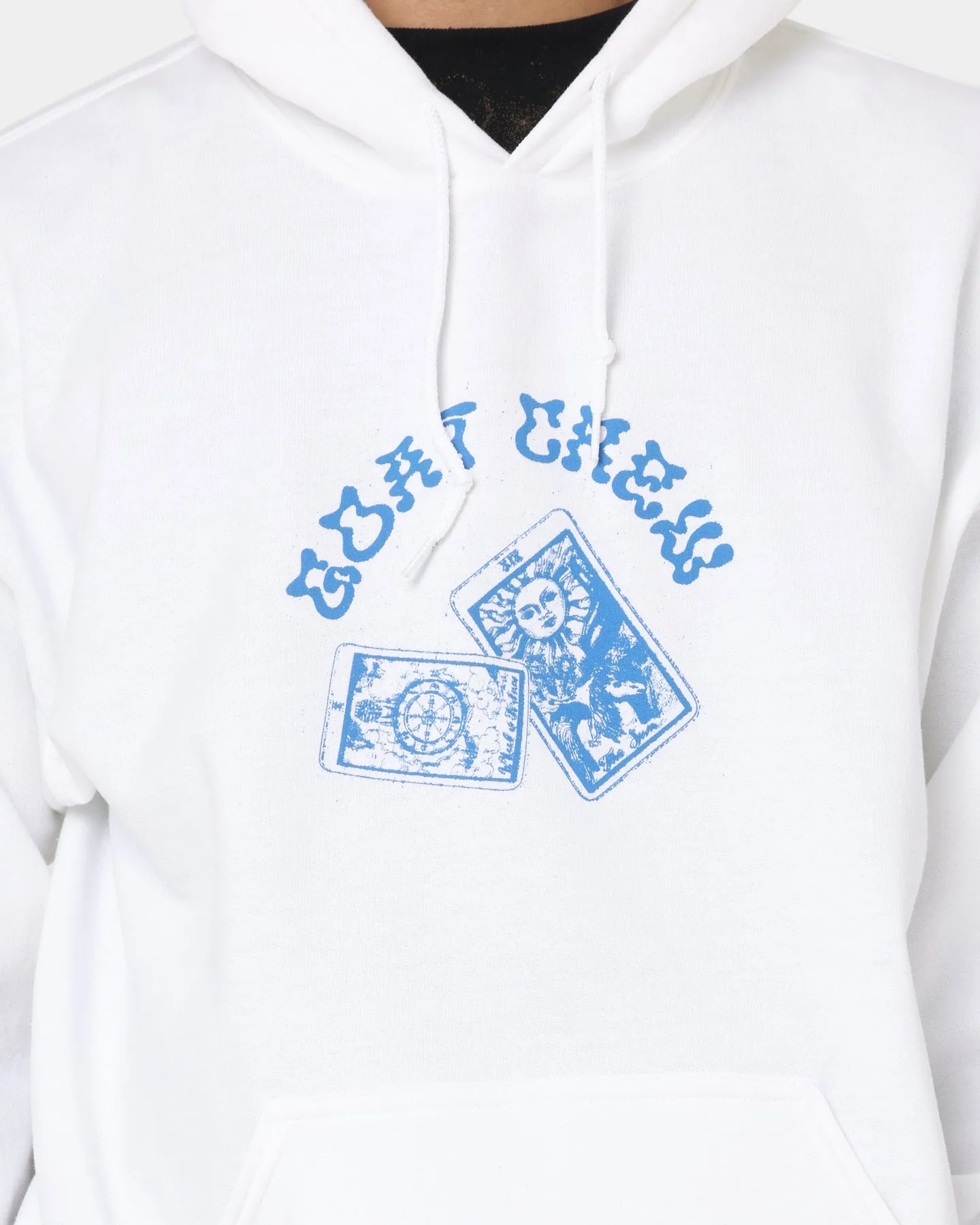beachgoer Laser Cut Vents Goat Crew Kilroy Hoodie White