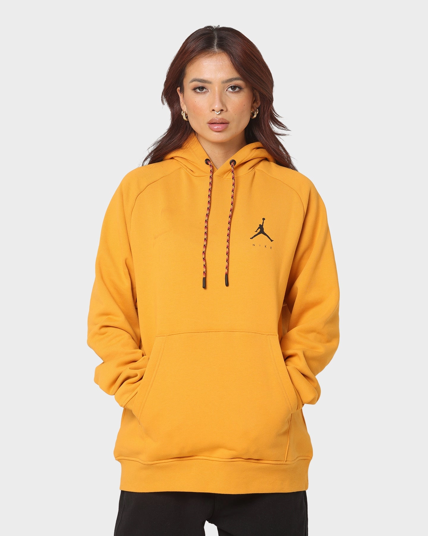 Jordan Jumpman Fleece Pullover Hoodie Light Curry Ergonomic Design