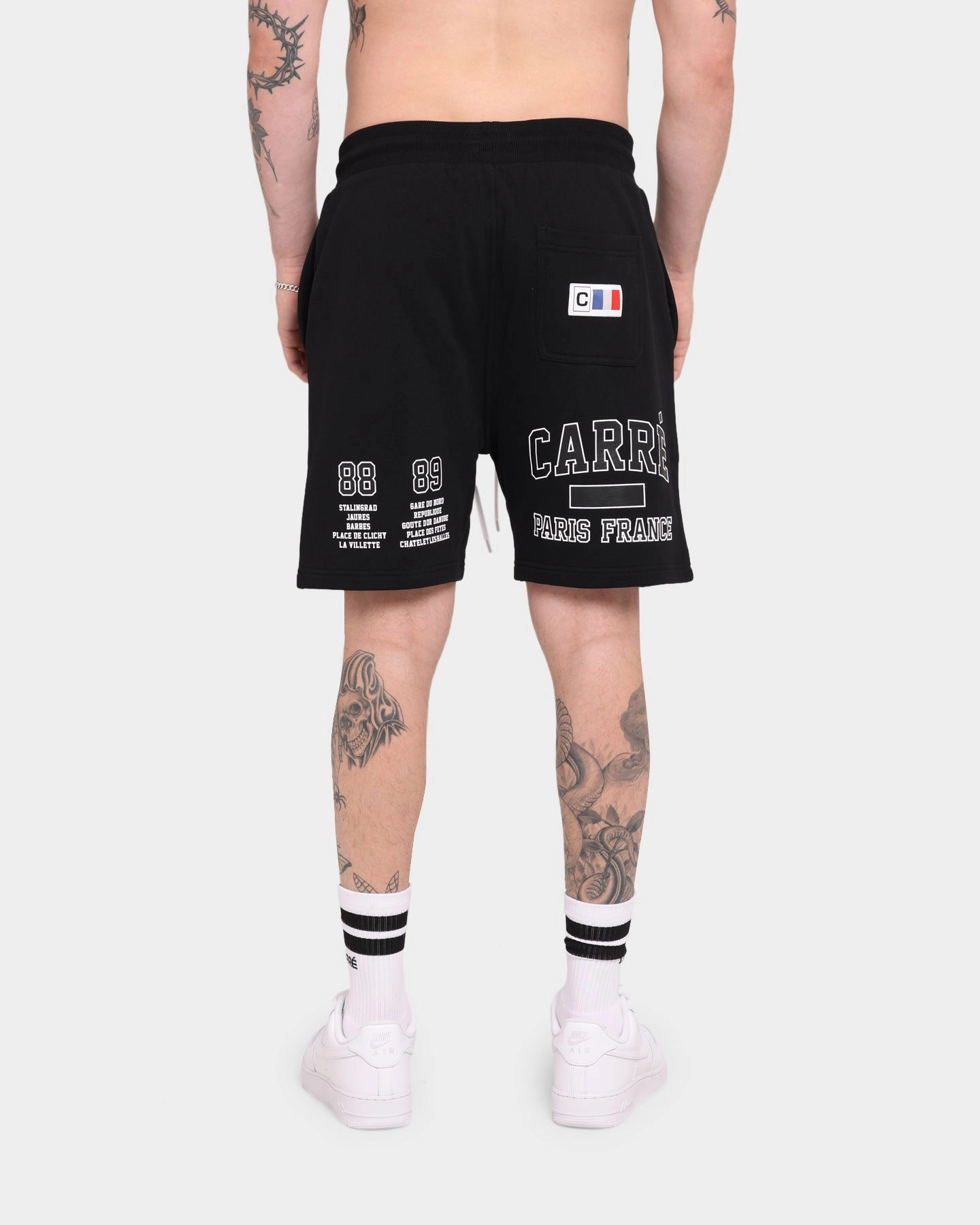 Contemporary Cut skiing gear Carr?? CDG Sweat Short Black