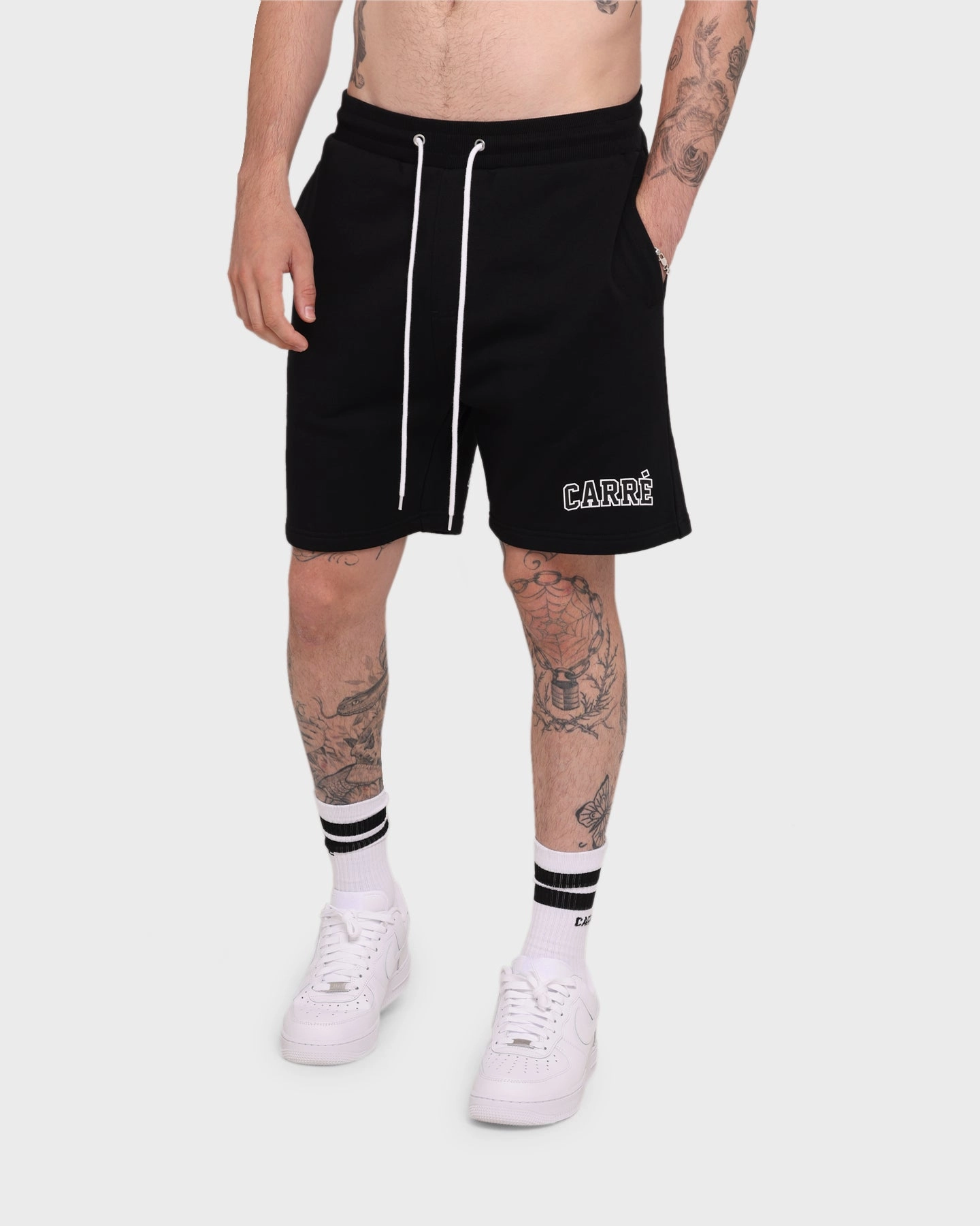 Chill Style Carr?? CDG Sweat Short Black