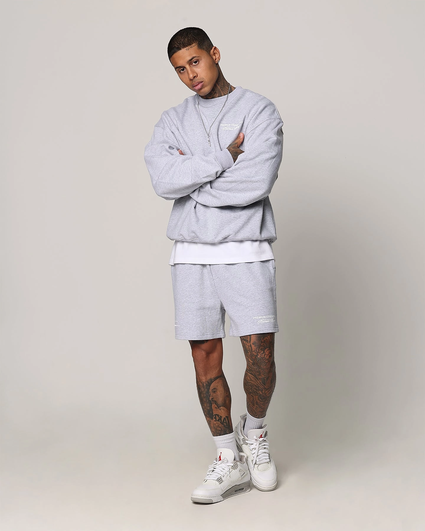 Shock Dispersing Architecture Non Irritating Seams Loiter Essential Spire Shorts Grey Marle