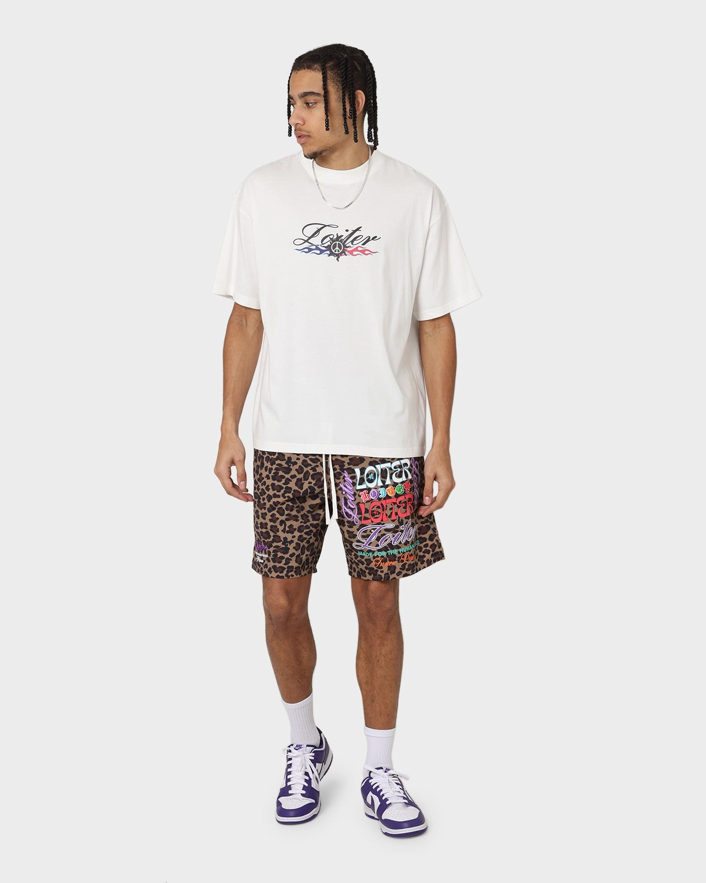 Loiter Forbidden Walk Shorts Leopard Team Spirit