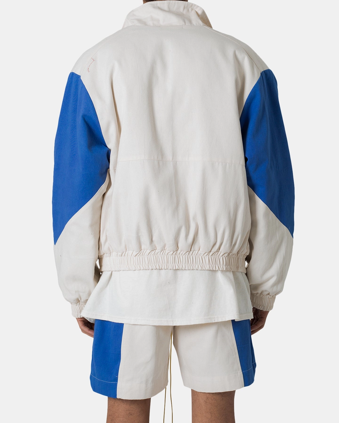 MNML Twill Racing Jacket Blue/White Compromise