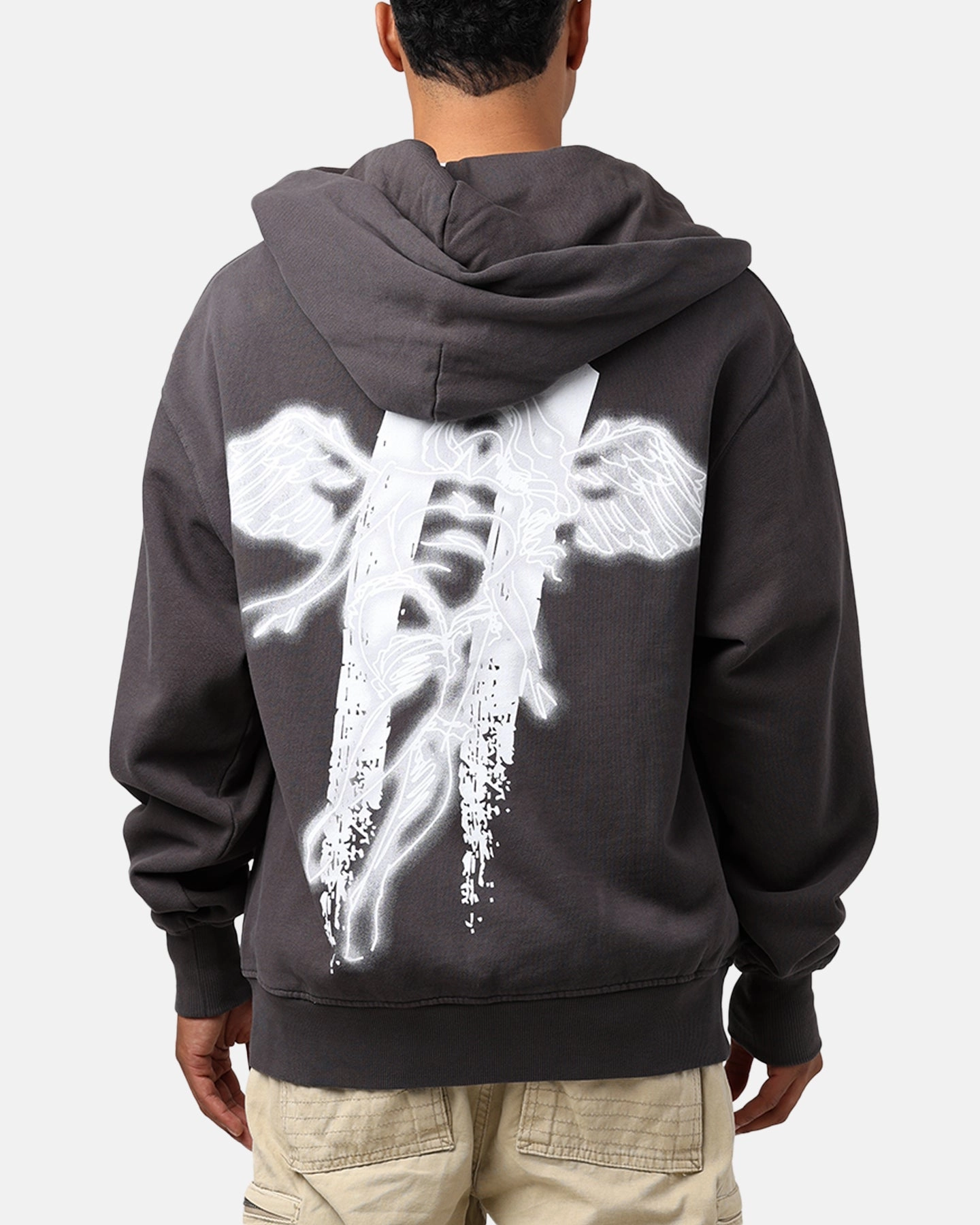 Sworn To Us Standard Issue Spirit Full Zip Jacket Washed Black Smart UltraLight Packable Design