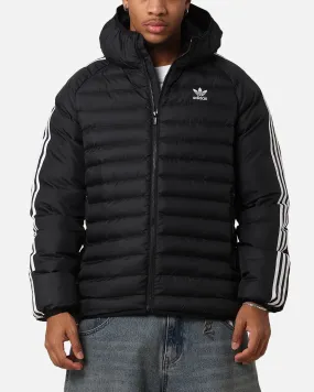 Adidas Padded Hooded Jacket Black/White Feel Neutral