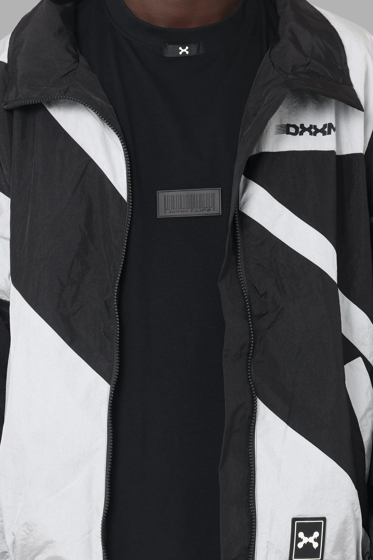DXXMLife L-6 C Racing Windbreaker Black/Grey brand - new Daily Utility