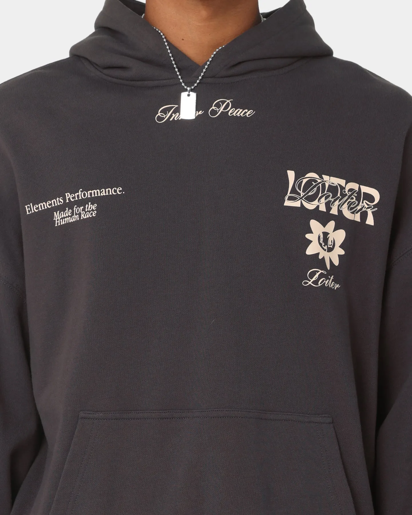 Loiter Dexterity Hoodie Charcoal Hiking Ready