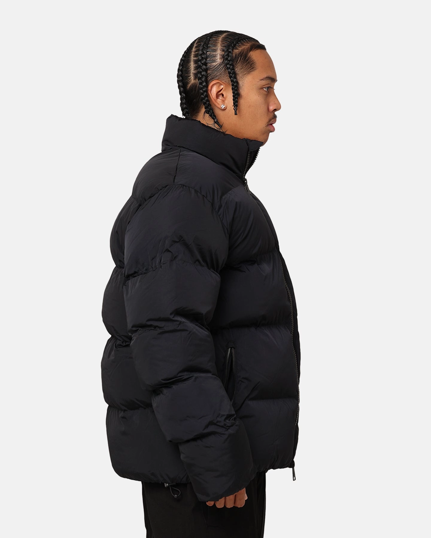 Esteem Jordan Essentials Poly Puffer Jacket Black/White