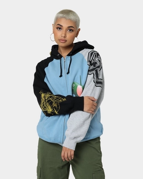 Supreme X Junya Zip Up Hooded Sweatshirt Rusty Blue Folder waterproof