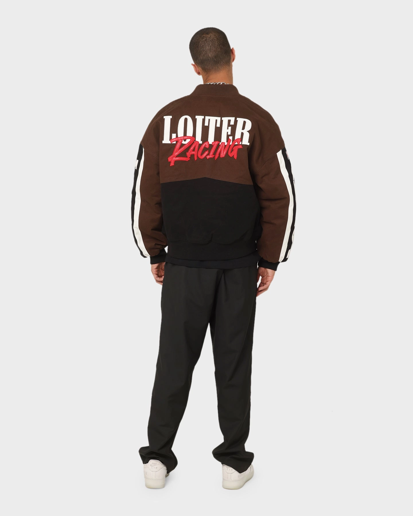 Loiter Motor Sport Jacket Brown kind