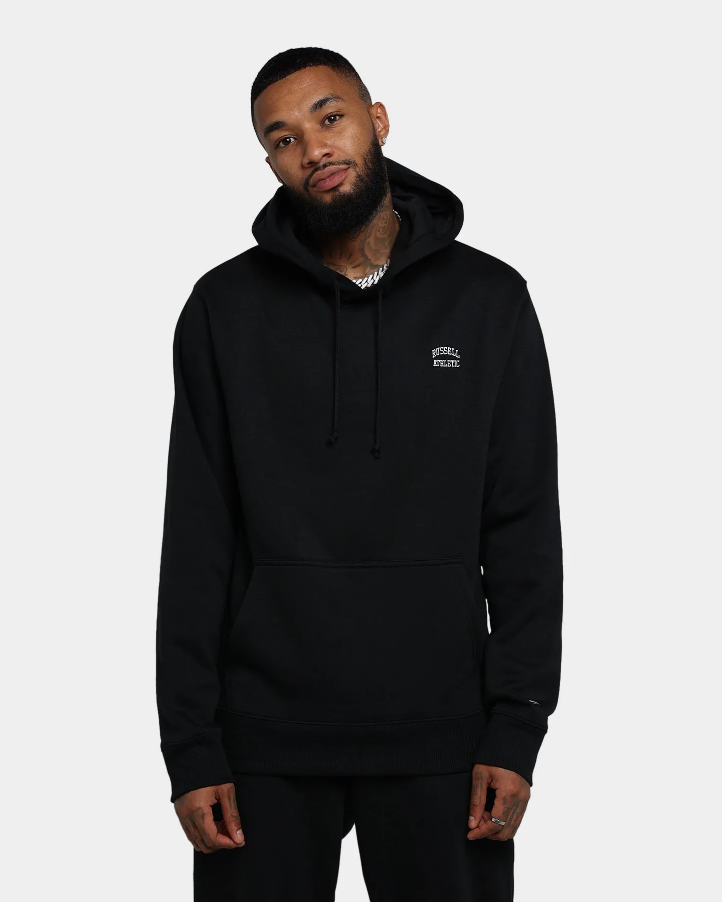 Advice Jog Russell Athletic Originals Small Arch Hoodie Black
