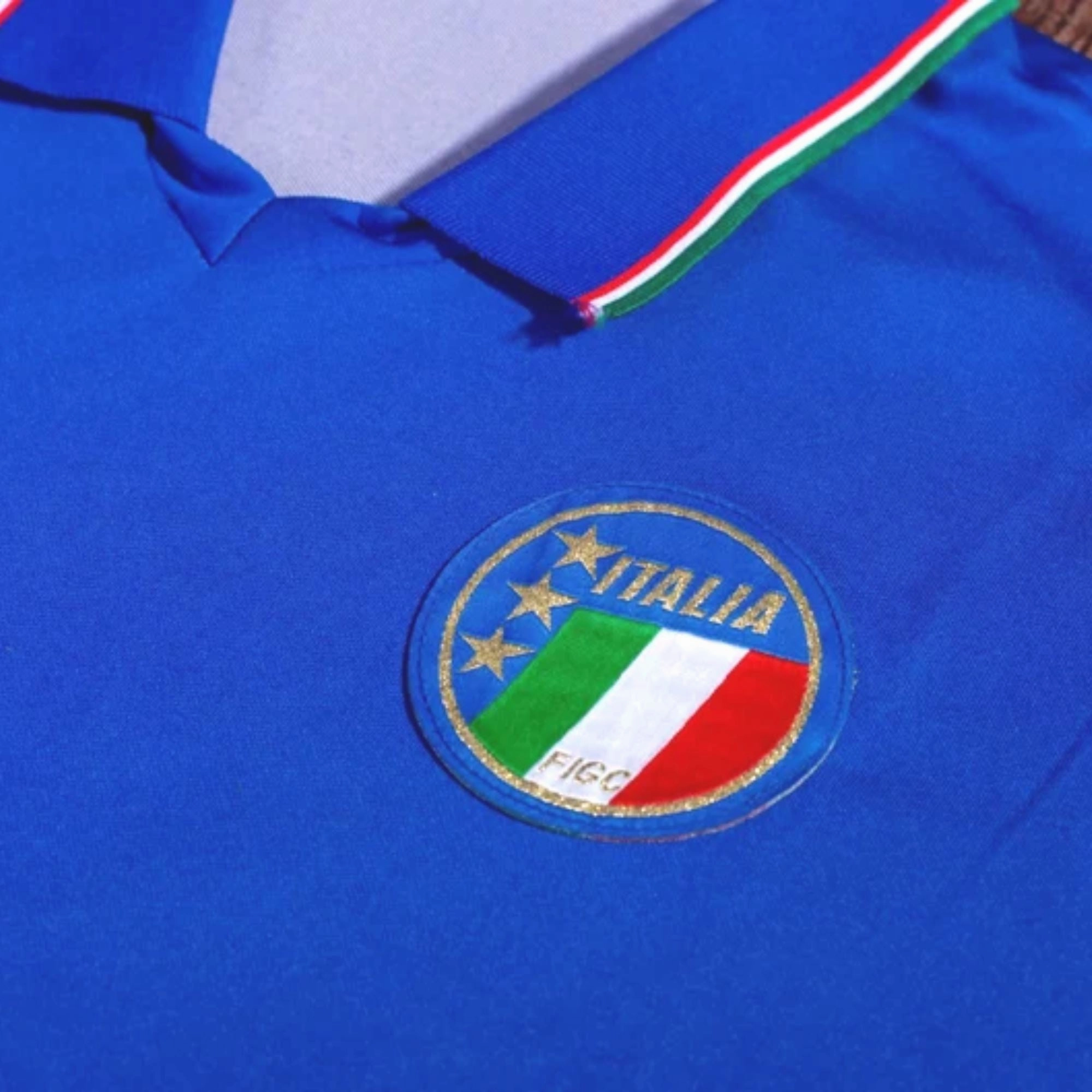 Temperature Control Technology 1990 Italy World Cup Home jersey