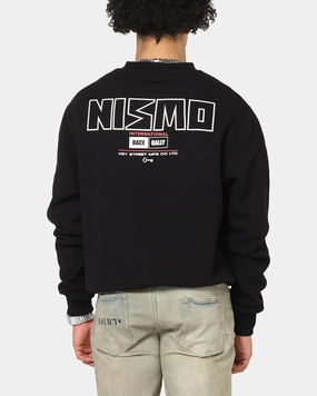 Key Street Nissan Nismo Classic Crewneck Black Fashion-Forward Look