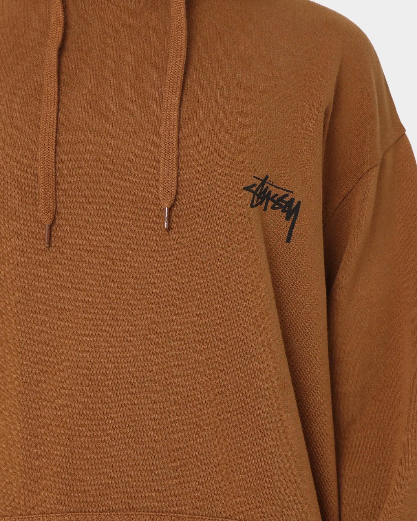 mid-length Forget Stussy 8 Snakes Hoodie Pigment Chocolate