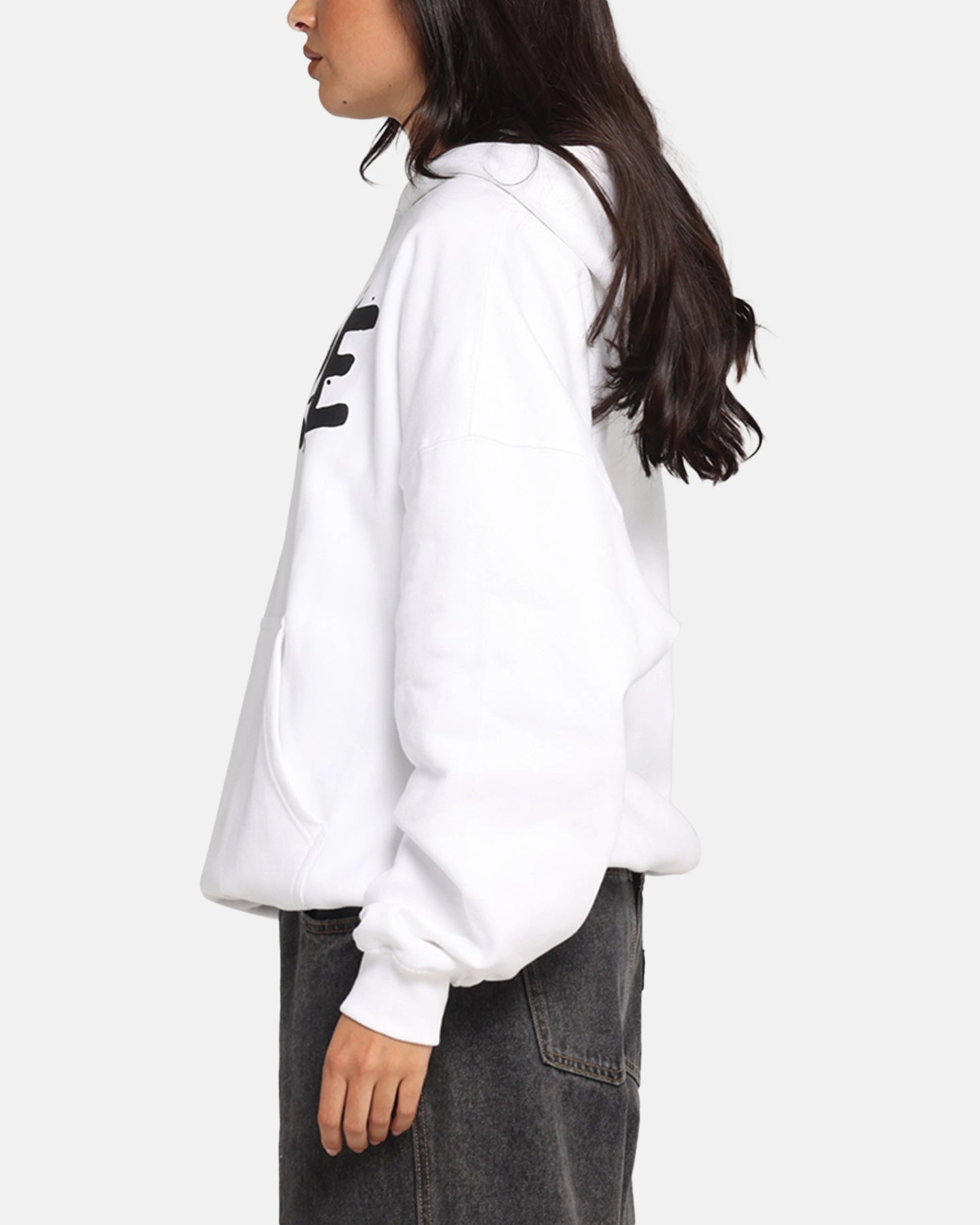 Shopping wear Carre Blotted Hoodie White