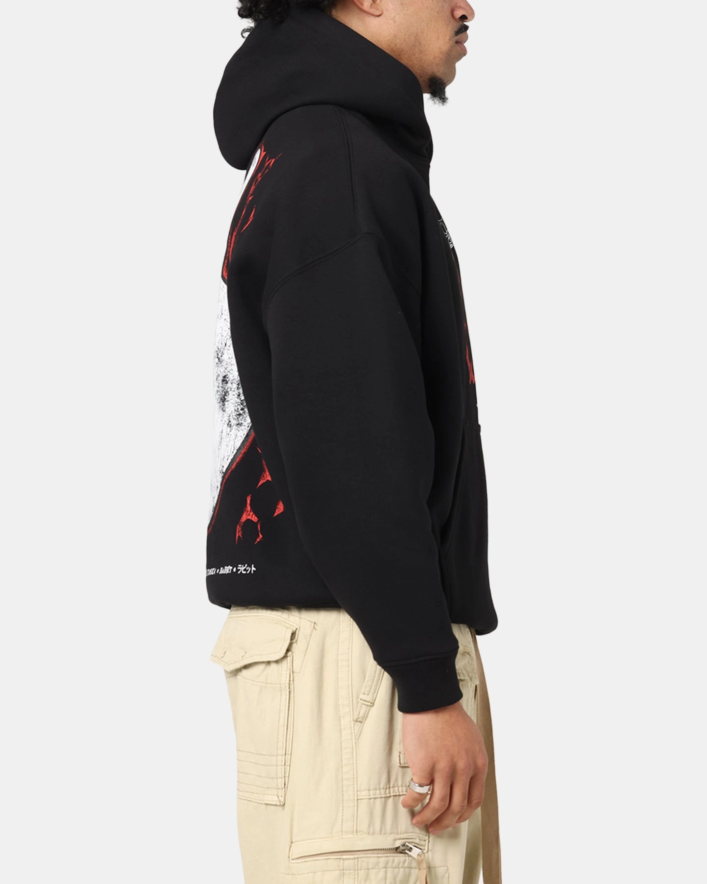 Parade wear 73 Studio X Tokyo Ghoul Rabbit Premium Hoodie Black