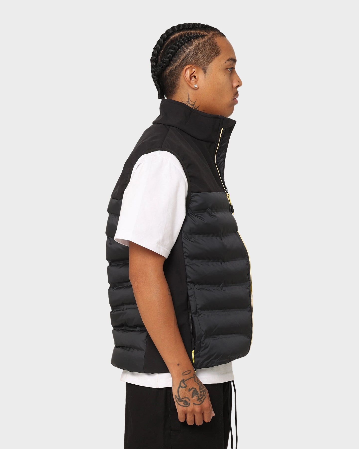 Warm and Cozy Windproof Barrier Nautica Milen Gilet Jacket Black