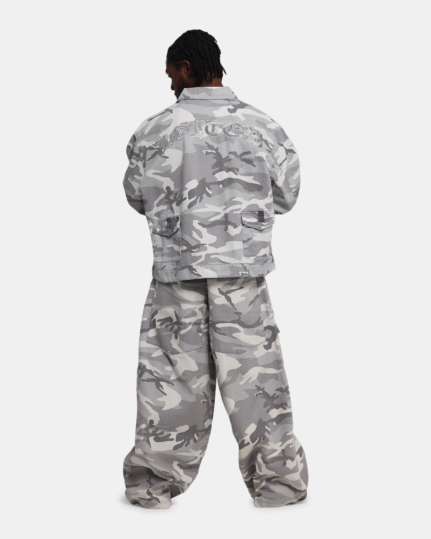 heirloom plus-size Loiter Combat Utility Jacket Snow Camo