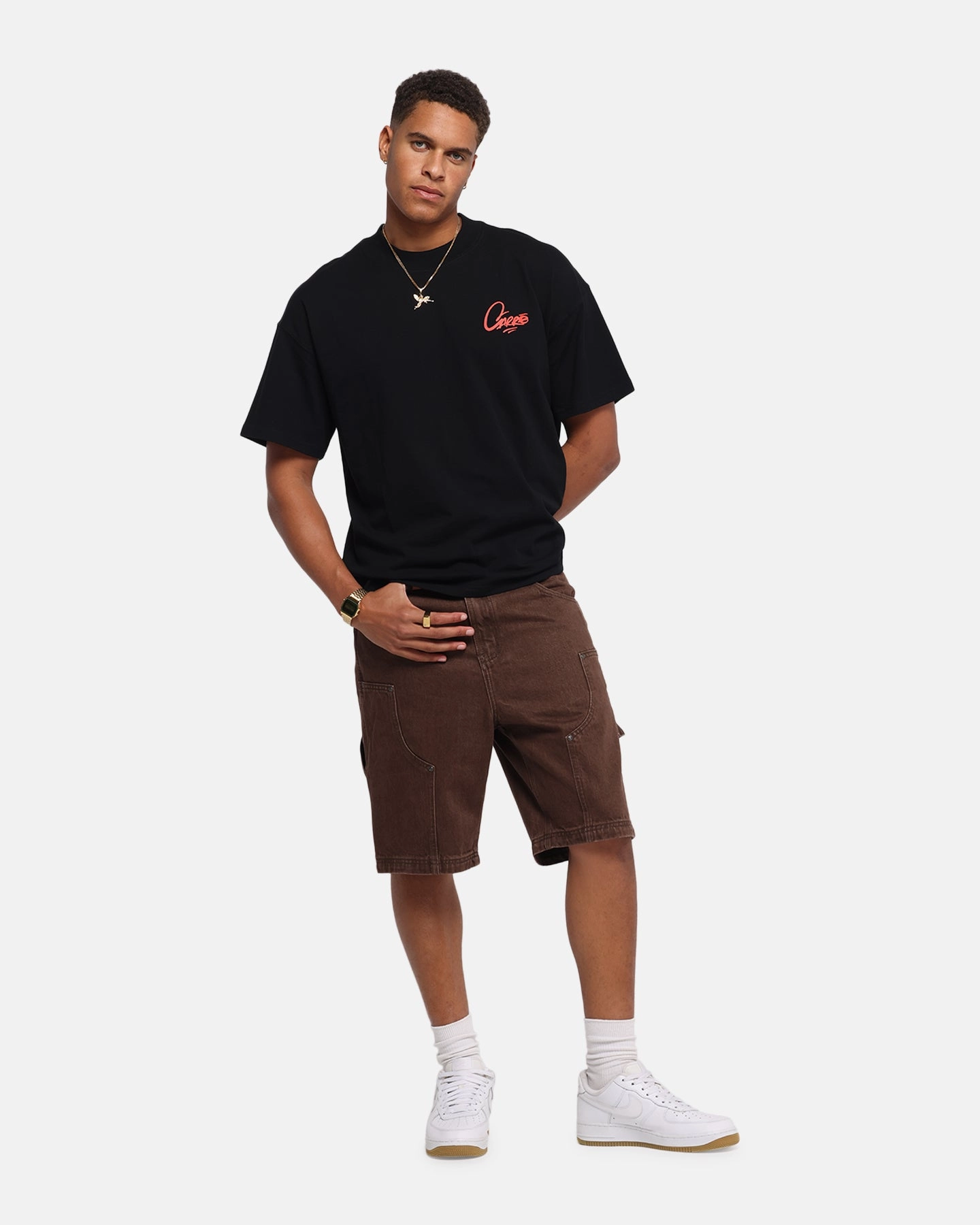 Seamless Technology Secure Closures Carre Weatherwear Carpenter Jorts Dark Brown